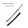 thumbnail image 4 of 23.6 inches Wooden Blade Sword Tomioka Giyuu, 4 of 4