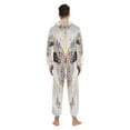 thumbnail image 6 of IAUYY Unisex Adult Onesie Pajamas Ultra-Soft Crystal-Soft Fabric, Halloween Adult Onesie Pajamas Adults,With a Zipper Plus Size Onesie Pajamas, Shimmering Light Particles, 6 of 6