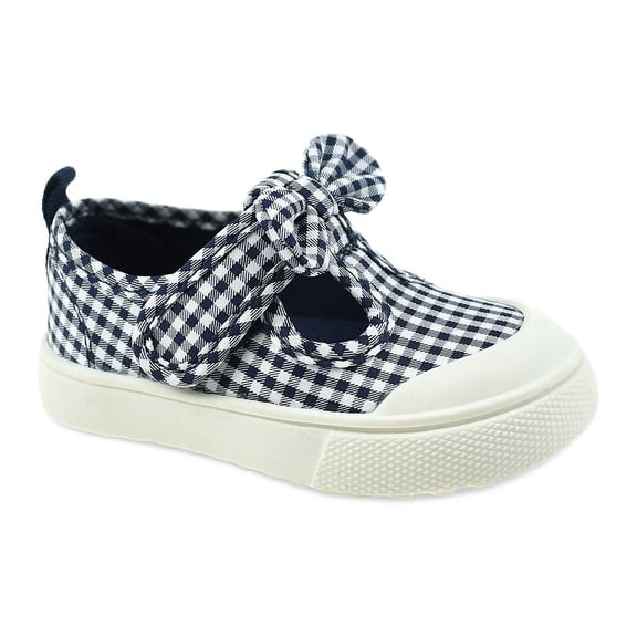 Wonder Nation Baby Girls Casual T-Strap Shoe