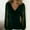 *Green, variant on Womens V Neck Cross Wrap Sexy Tops ,Polka Dot Mesh Long Sleeve T Shirt Casual Blouses Wine,Womens Plus XXXL