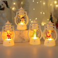 thumbnail image 3 of La linterna al por mayor de la Navidad del LED encendió la linterna del brillo para la decoración del hogar de la Navidad, 3 of 4