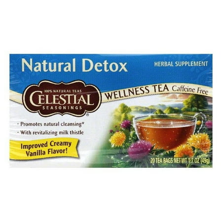 Celestial Seasonings: Wellness Tea Detox A M, 1.5 Oz