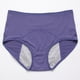 thumbnail image 2 of Ropa interior fisiológica para mujer, a prueba de fugas menstruales, cintura media alta, pantalones sanitarios para tía, 2 of 6