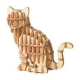 thumbnail image 2 of Rompecabezas de gato en 3D de madera, juguete para practicar, desarrollar juego de juego portátil, rompecabezas interactivo, rompecabezas artesanal, 2 of 9