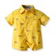 thumbnail image 3 of Conjunto Camisa y Short con Moño y Tirantes Para Niño COCO PAU Amarillo, 3 of 4