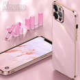 thumbnail image 2 of Carcasa De Chapado 6D Xiaomi Poco X4 Pro 5G M4 4G X3 NFC F3 GT Rubik's Cube Con Bordes Rectos Funda De Silicona Suave Para Teléfono, 2 of 4