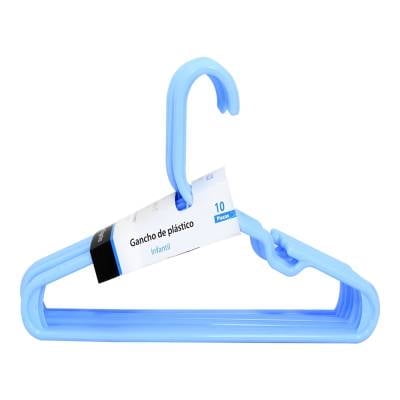 Ganchos de Plástico Mainstays Infantil Azul