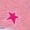 Rose Red, variant on Women's Be Kind Cute Colorful Letter Star Smiley Floral Art Graphic V-Neck Soft Casual Short Relaxed Fit T-Shirt