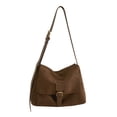 thumbnail image 3 of Bolso Hobo Elegante para Mujer Al Aire Libre Color Sólido Gran Capacidad (), 3 of 6