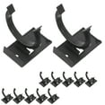 thumbnail image 1 of BESTYASH 12Jgo Clips Para Zócalos De Cocina Plásticos Negros Prácticos Y Estéticos Para Uso En Cocinas Y Oficinas, 1 of 7