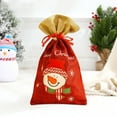 thumbnail image 4 of HongHeng Clearance Under $2.00 Christmas Gift Bags Bags Large Drawstring Gift Bags Drawstring Gift Bags Christmas Decoration Accessories Christmas Candy Party Gifts, 4 of 6