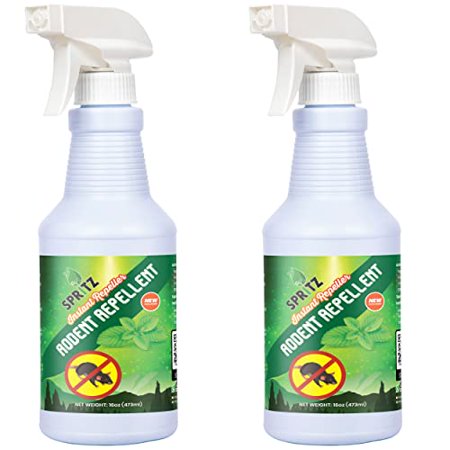 Spritz 16oz - Rodent Repellent Peppermint Spray - Mice  Raccoons   and More - Made in The USA - (2)