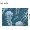 thumbnail image 3 of Coolnut Jellyfish High Absorbent U-Shaped Contour Toilet Rugs Machine Washable,24"x20", 3 of 7