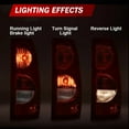 thumbnail image 3 of Pair Tail Lights For 2003-2006 Chevy Silverado 1500 2500 3500 Brake Lamps LH+RH, 3 of 4