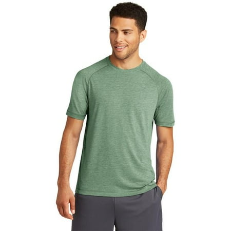 - Sport Tek 1245675 PosiCharge Tri-Blend Wicking Raglan Tee for ST400, Forest Green Heather - Extra Large