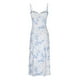 thumbnail image 5 of Vestido de Verano Floral sin Mangas Nueva Pequeña Correa Floral Dividida, Estilo de Venta Caliente para Vacaciones, Fiesta Y Uso Casual Diario, 5 of 6