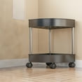 thumbnail image 4 of Seyotauo 2-Tier Rolling Utility Cart with Drawer,Multifunctional Storage Organizer with Plastic Shelf & Wheel,Storage Cart for Kitchen, Bathroom, Living Room, Office, Laundry, 4 of 6