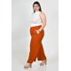 thumbnail image 2 of Pantalon de pierna ancha Roman Fashion /Tallas Extras, 9202 (Chedron) naranja oscuro 42, 2 of 5