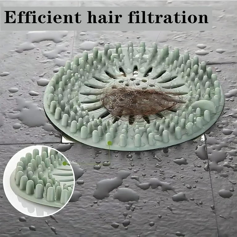 TXM Drain Hair Catcher, Tub Shower Drain Protector Sink Drain Strainer Hair  Trap Filter/Snare/Collector for Shower and Bathtub
