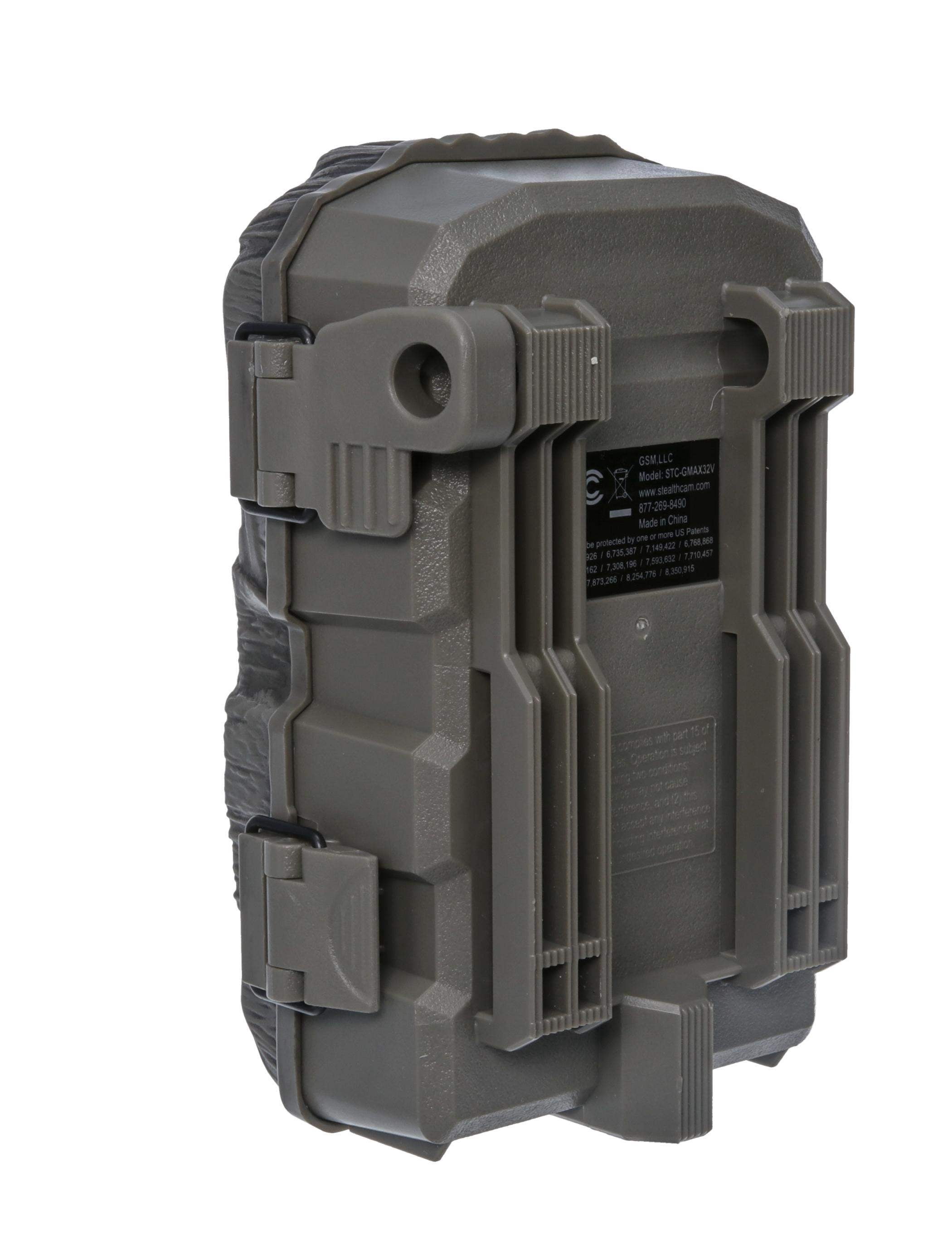 Stealth Cam GMAX32 32MP Photo & 1080P Video at 30FPS 0.4 Sec Trigger Speed 100Ft Detection Range Wireless Hunting Trail Camera, 32GB SD Cards Supported