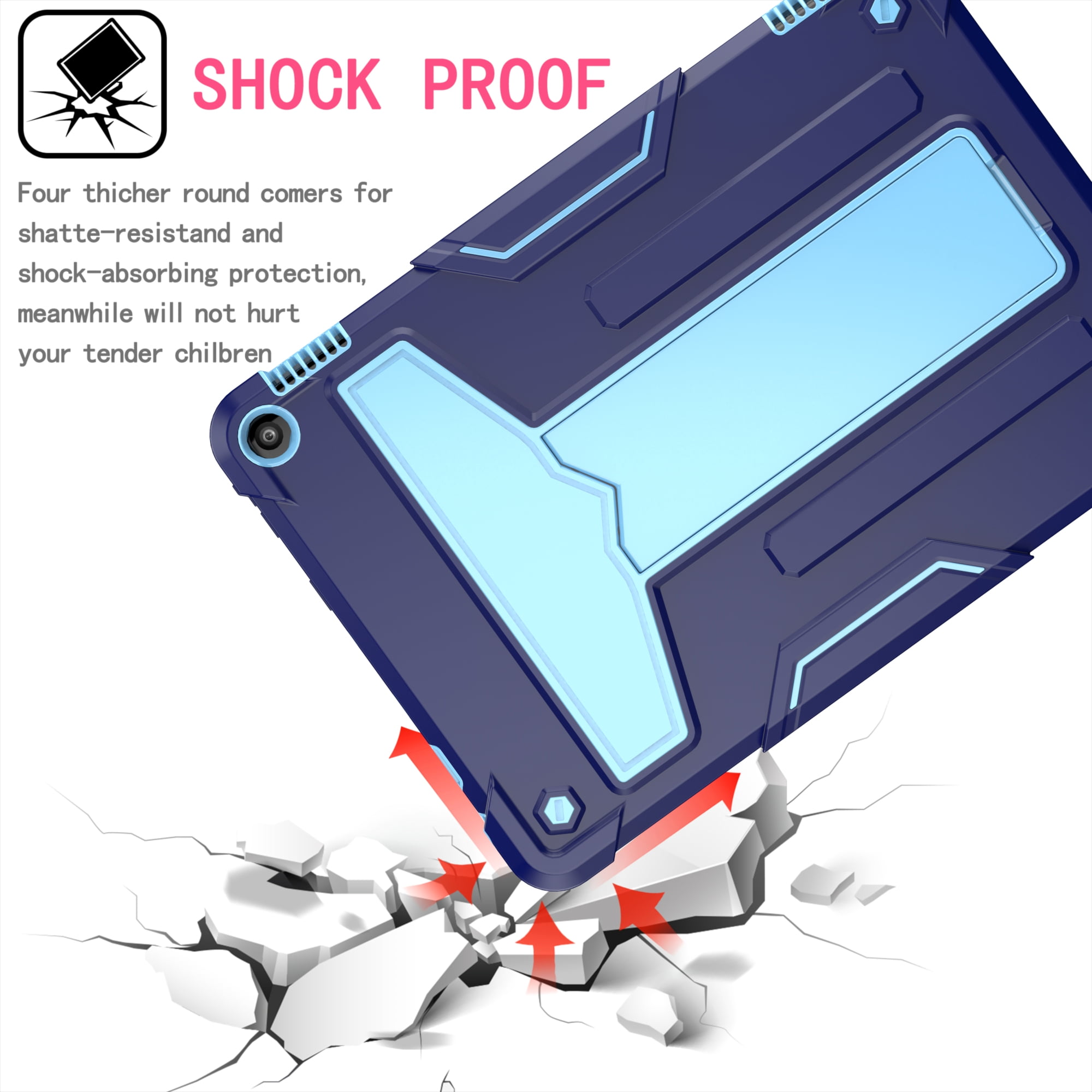 Buy Kidsproof Case for Kindle Fire HD 10.1 11th Gen 2021, Fire HD 10