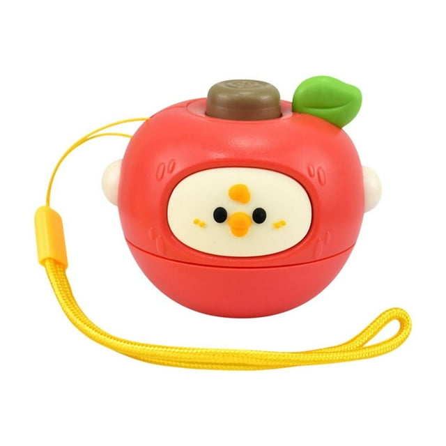 Dual Fruit Gyroscope Battle Top Toy - Hand-Spinning Educational STEM Game for Children, Safe Plastic Design with Easy Operation for Indoor and Outdoor Play