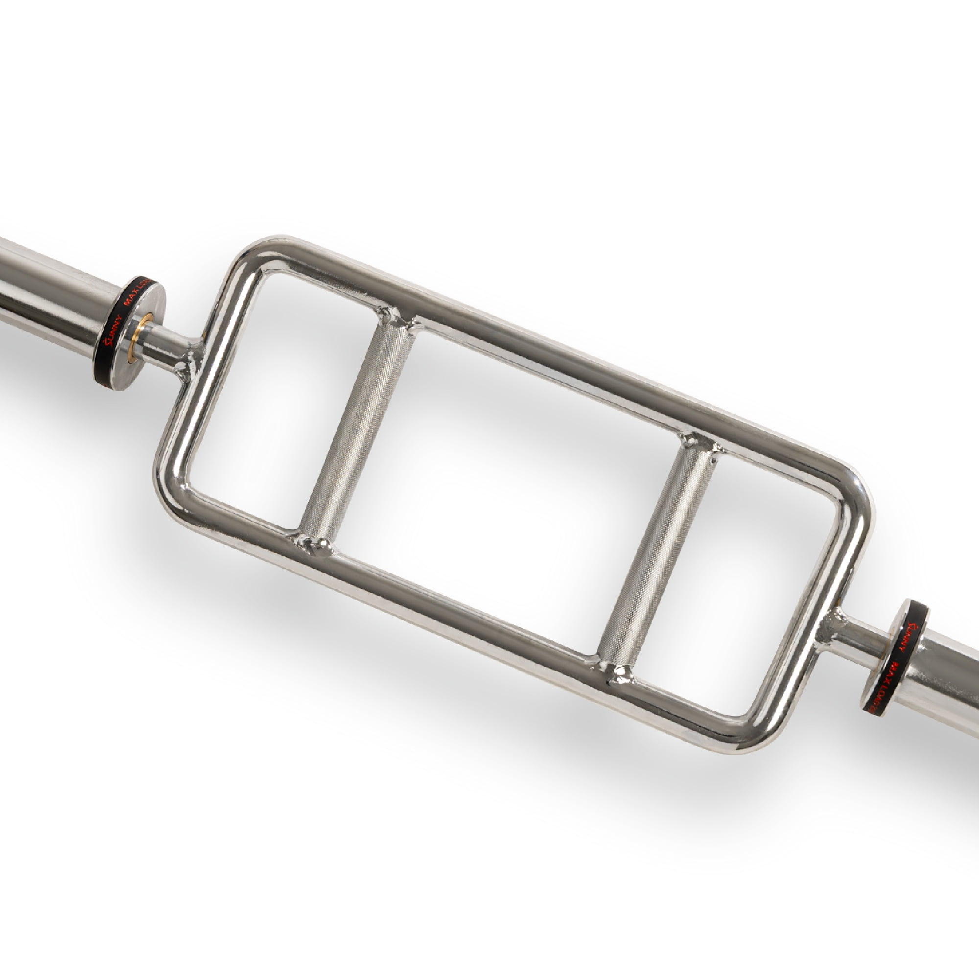 Sunny Health & Fitness Olympic Tricep Bar with Spin-Lock Ring Collars - SF-OB02-34