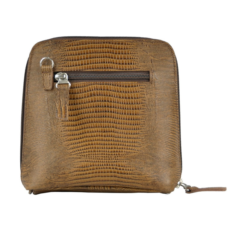 Leather clutch bag - Jordi