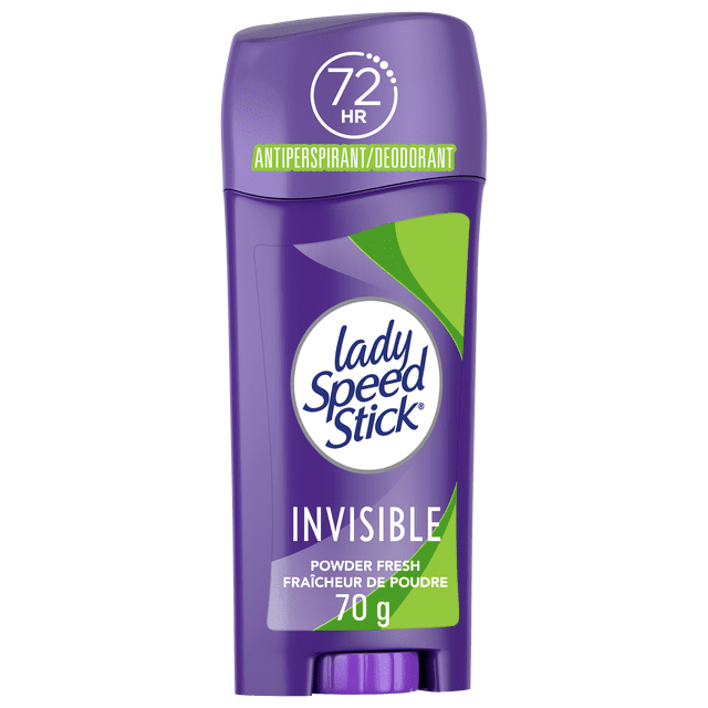 Lady Speed Stick Antiperspirant Deodorant, Powder Fresh Scent, 70 g Stick