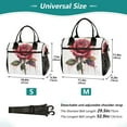 thumbnail image 2 of Small Cooler Bag Lunch Bag Portable Meal Bag Work Meal Bag Outdoor Meal Bag Travel Meal Bag Picnic Meal Bag Going Out Meal Bag Pretty Big Red Roses, 2 of 6