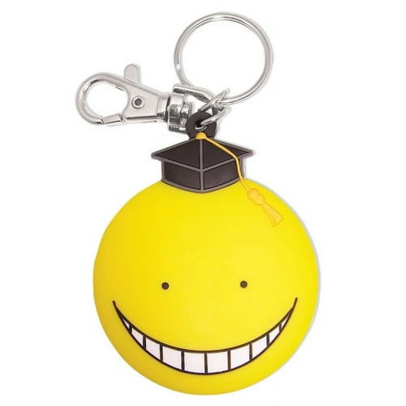 Assassination Classroom Yellow Koro Sensei PVC Keychain