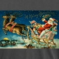 thumbnail image 3 of CafePress - Vintage Santa Sleigh T Shirt - Mens Comfort Colors Shirt, 3 of 5
