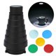 thumbnail image 1 of Flash Snoot Mount Conical Snoot Kit Optical Photography Flash Capacitor Tube for Studio Photo Video, 1 of 5