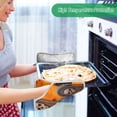 thumbnail image 7 of 2-Pack Pot Holders Heat Resistant Kitchen Oven Mitts 7x9.8in for Oven, Microwave & BBQ Small Tombstone-shaped, 7 of 7