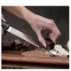 thumbnail image 3 of Citrus Zester & Manual Cheese Grater, Fine Grater for Parmesan, Lemon, Coconut, Nutmeg, Chocolate and more, 32cm, 3 of 5