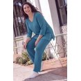 thumbnail image 2 of Catherines Women's Plus Size Cloud Knit Ribbed Straight Leg Pant, 2 of 2
