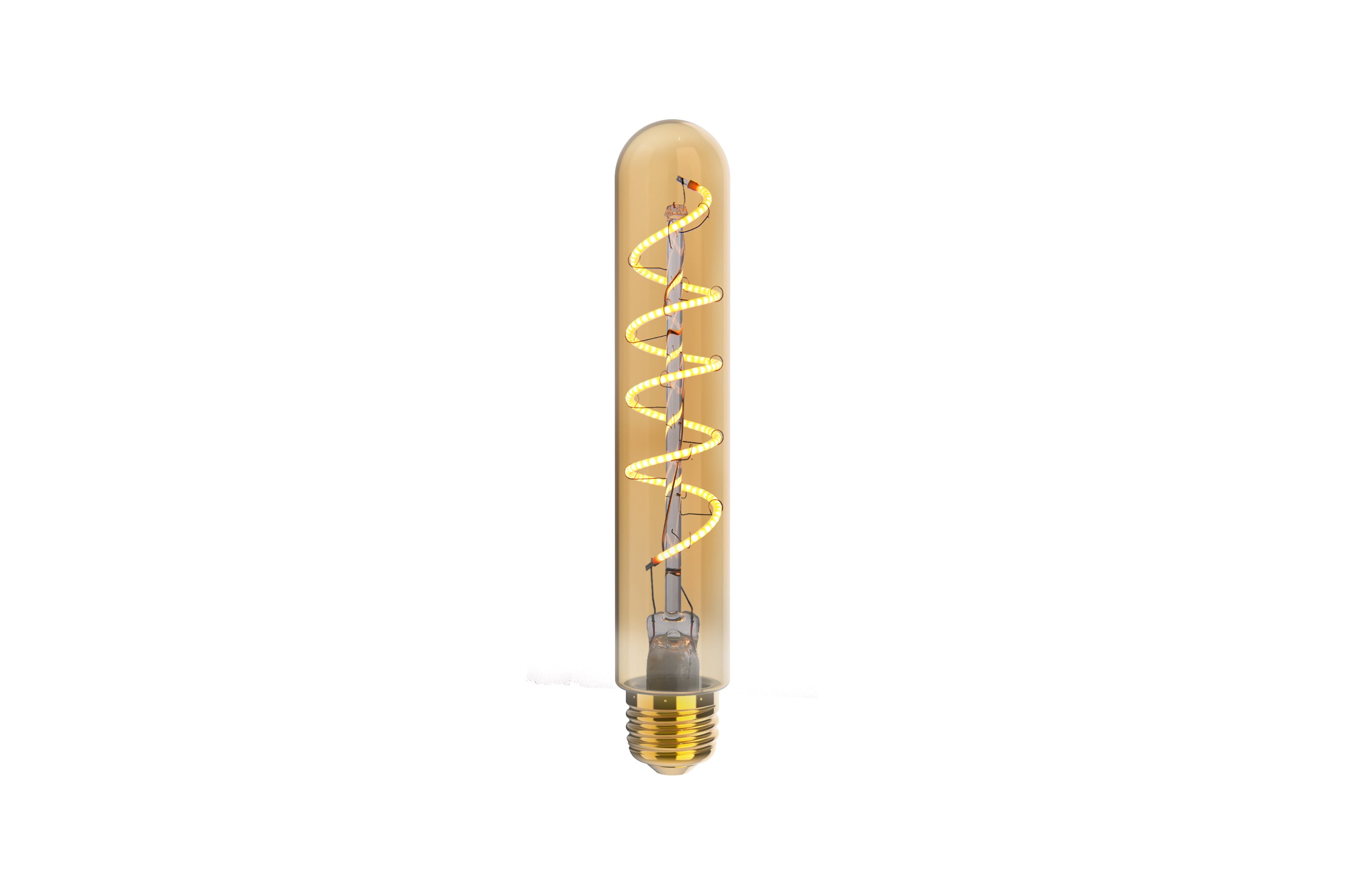 Great Value Vintage Bulb Deco 40W E26 Equivalent Amber Light T10 2 Pack