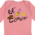 thumbnail image 4 of Inktastic Lil' Cowgirl Girls Long Sleeve Baby Bodysuit, 4 of 5