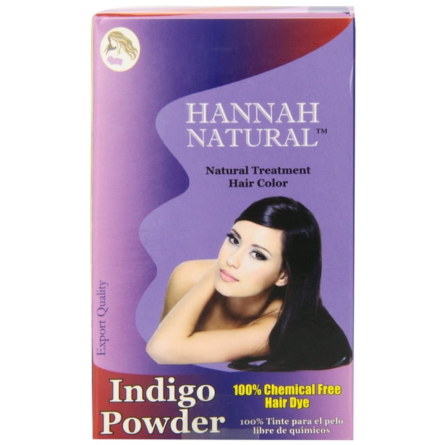 Hannah Natural puro índigo en polvo para tinte para el cabello 3.53 oz
