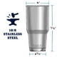 thumbnail image 2 of Vaso YETI Rambler de acero inoxidable con aislamiento al vacío de 900 ml, 2 of 8