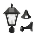 thumbnail image 1 of Gama Sonic Baytown 3585387 Solar-Powered LED Lantern - Black, 1 of 8