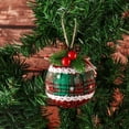 thumbnail image 3 of Bearachild 6 UNIDS Bola de Navidad Colgante Árbol Chimenea Escaparate de Pared Decoración Colgante de Navidad Temática Festiva Año Nuevo Fotografía Kits de decoración para fiestas tipo 3 Bearachild HA070109-03, 3 of 6