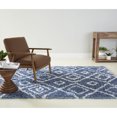 thumbnail image 3 of Laura Hill Cambridge Brooks Area Rug, Blue/Ivory, 3'9"x5'4", 3 of 7