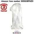 thumbnail image 2 of Megaloon Number One Silver Balloon, 2 of 3
