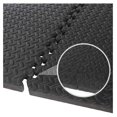 thumbnail image 3 of 24 Tiles Puzzle ¾ Inch, Gym Flooring Mat with Interlocking Foam Tiles for Exercise, MMA, Gymnastics, Workout and Home Gym Protective Flooring, 96 Square Feet 3/4" Thick,96 Square Feet, 3 of 7