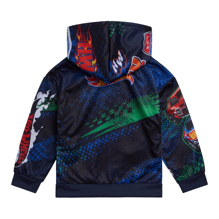 Hot Wheels Fleece Pullover Hoodie for Toddlers photo 5