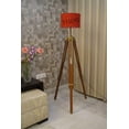 thumbnail image 3 of Industrial Royal Nautical Tripod Floor Lamp Wood for Living Room Bedrooms Adjustable Stand (Shade Not Included), 3 of 3