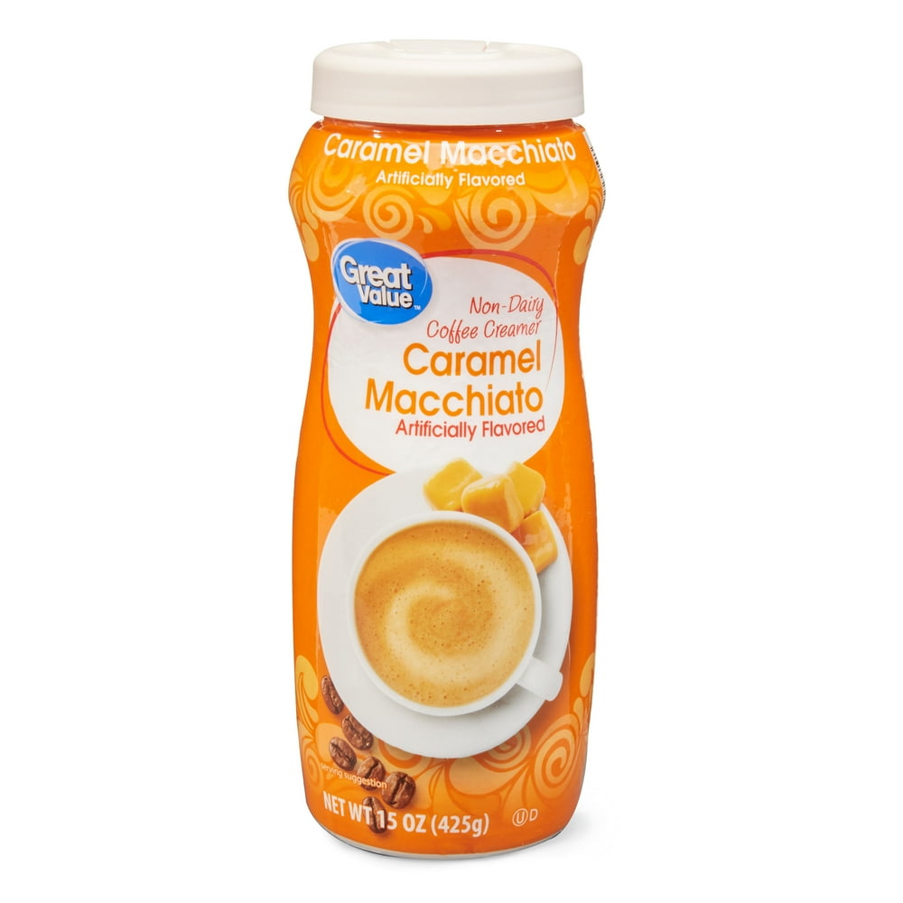 Great Value Coffee Creamer, Caramel Macchiato, 15 Oz