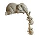 thumbnail image 1 of Estatua De Elefante, Figura De Madre E Hijo De Elefante Llamativa A Prueba De Agua Para Sala De Estar, 1 of 7