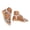 Silver, variant on Womens Bohemian Wedge Platform Sandals Elastic Ankle Strap Non Slip Comfort Casual Summer Beach Shoes